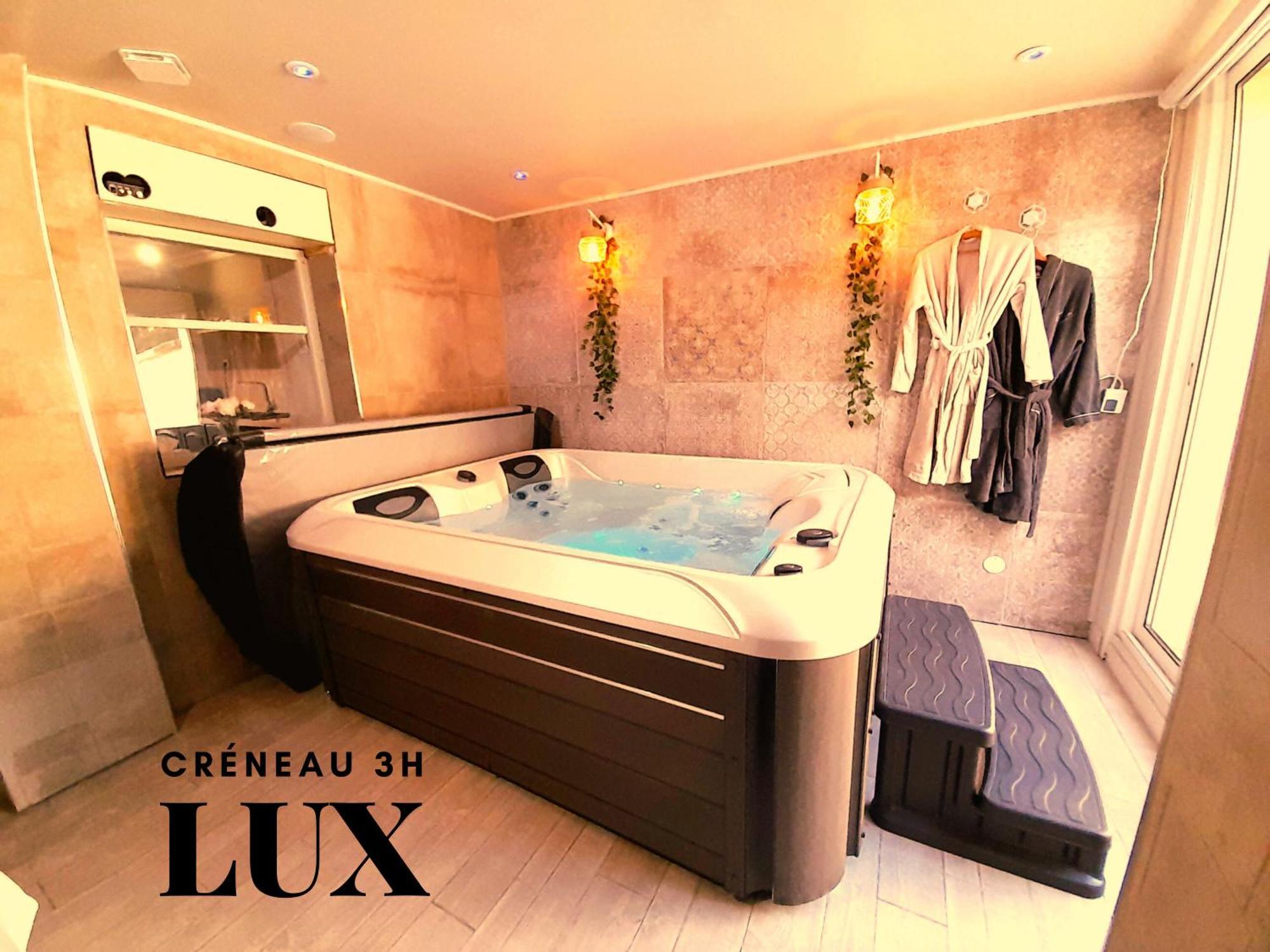 Lux, Chambre Spa Privatif Valenciennes Aulnoy-lez-Valenciennes Экстерьер фото